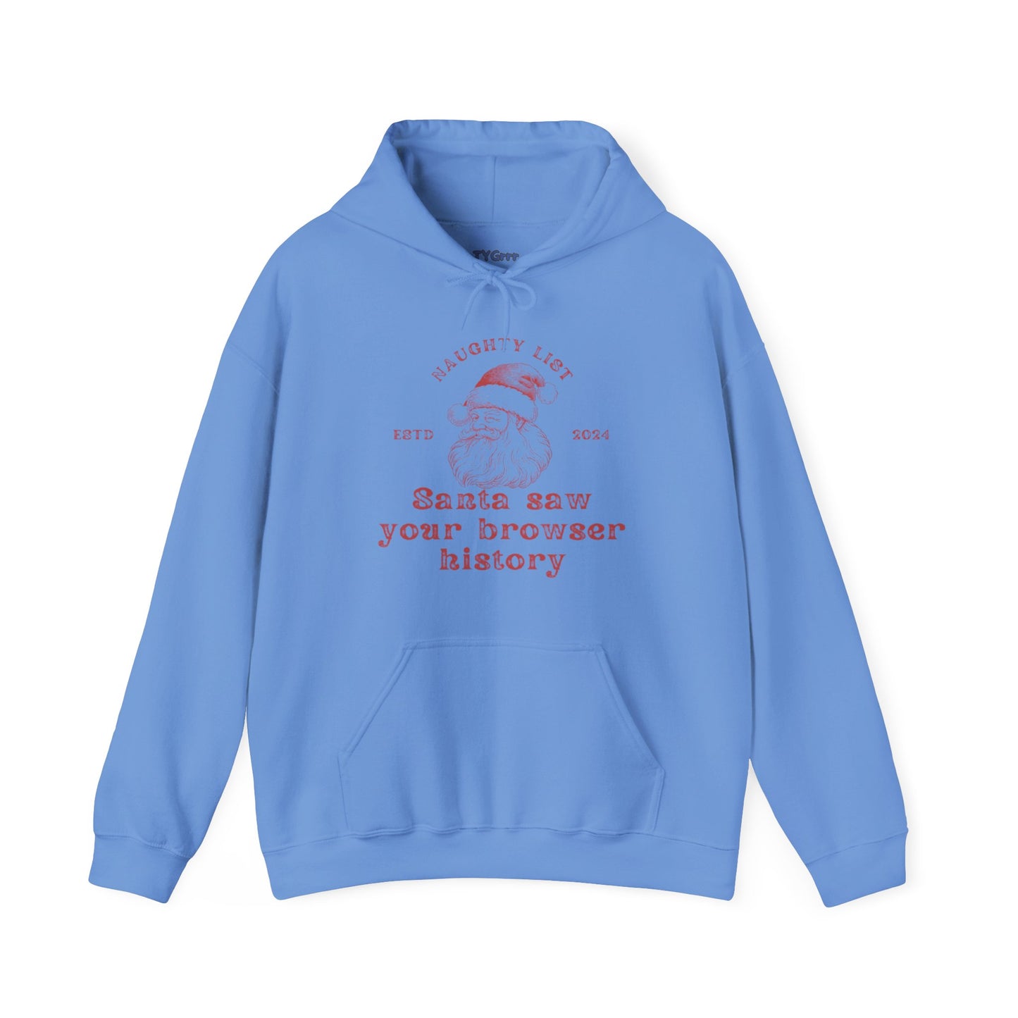 Naughty List Women's Christmas Hooded Sweatshirt