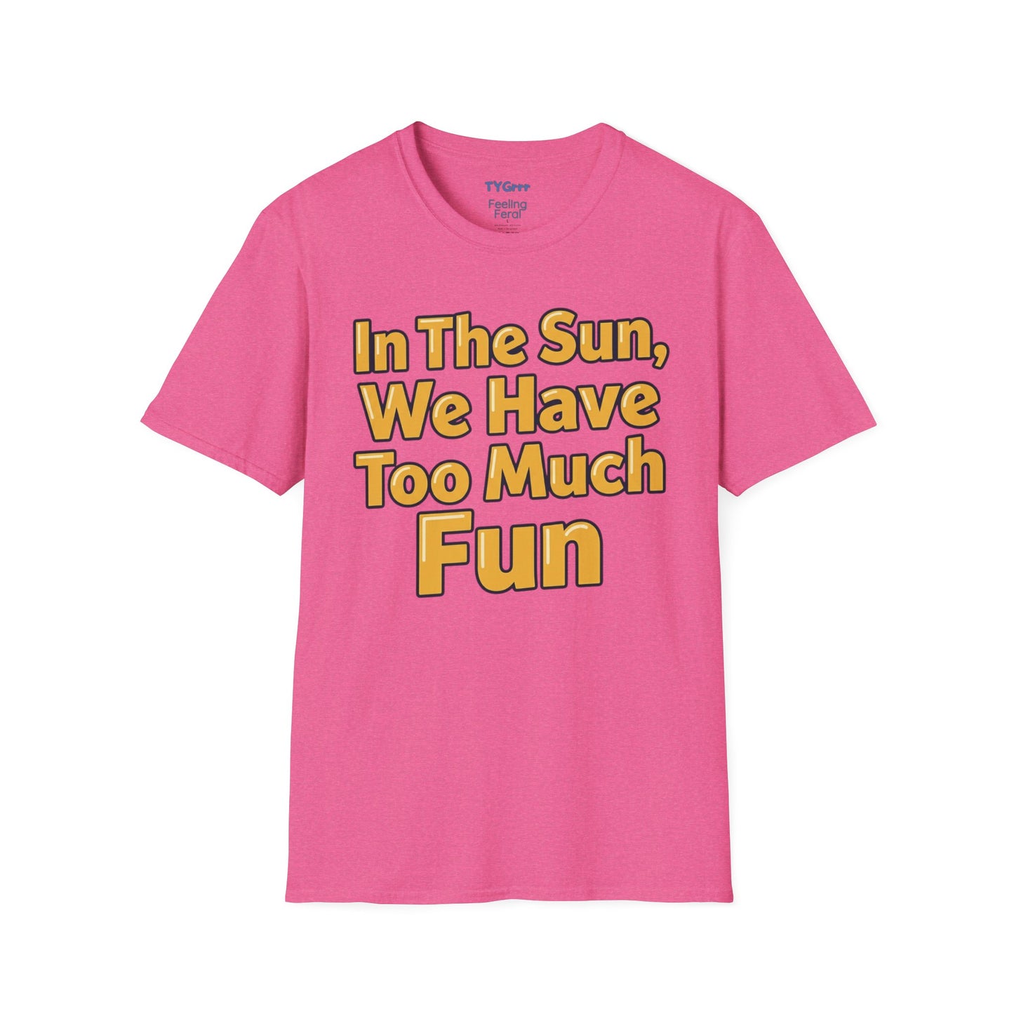 Aidan Selene "In The Sun, We Have Too Much Fun" Tee