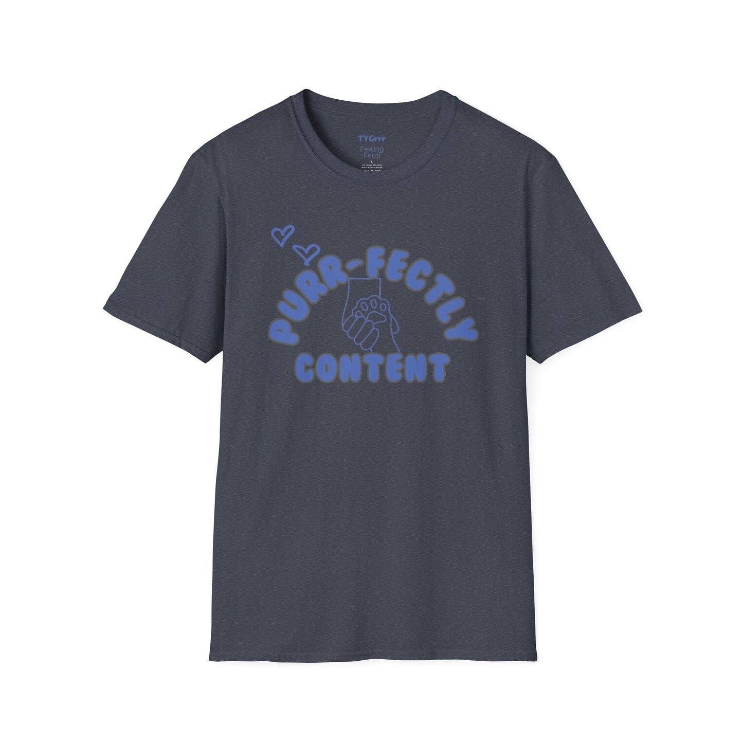 Purr-fectly Content Women's T-Shirt