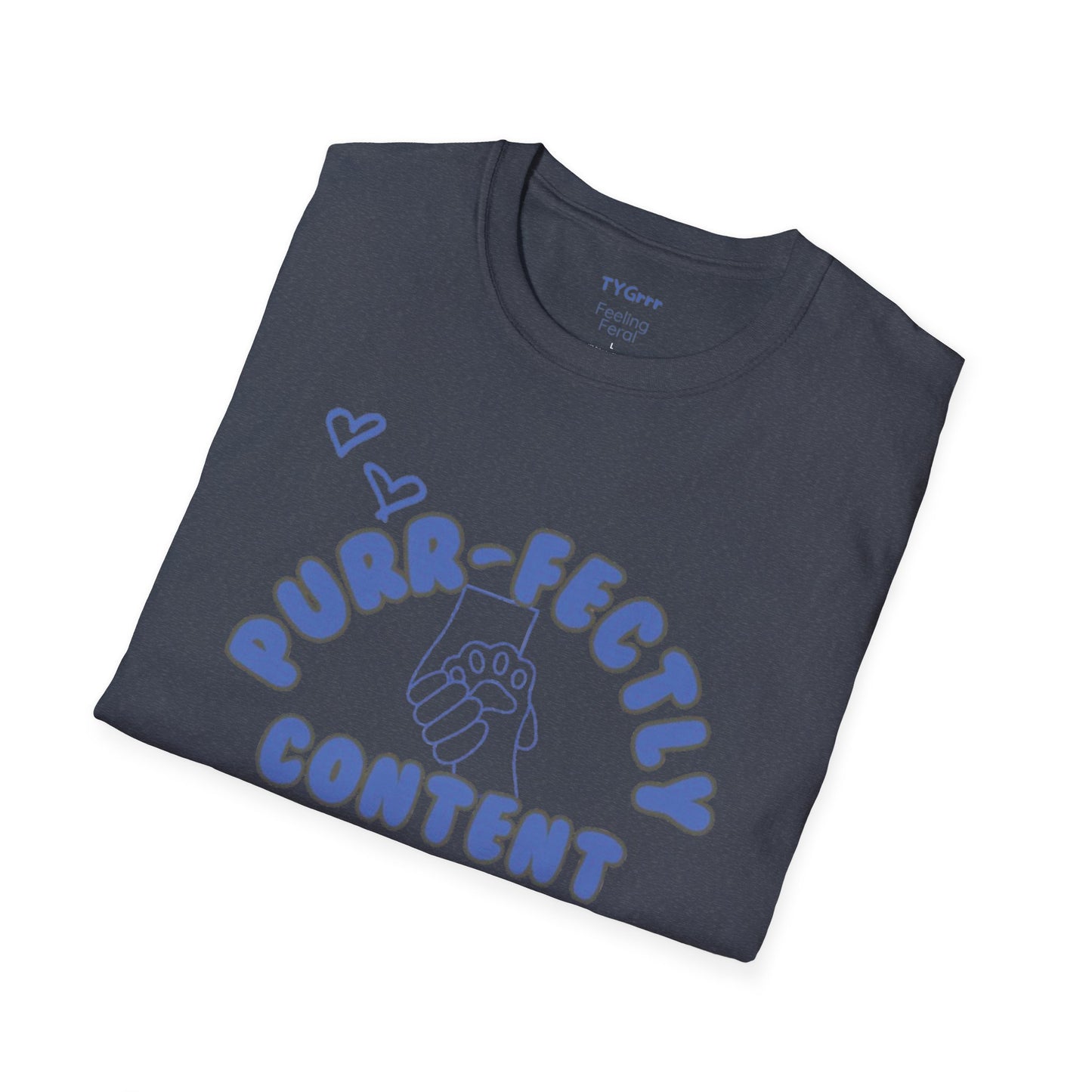 Purr-fectly Content Women's T-Shirt