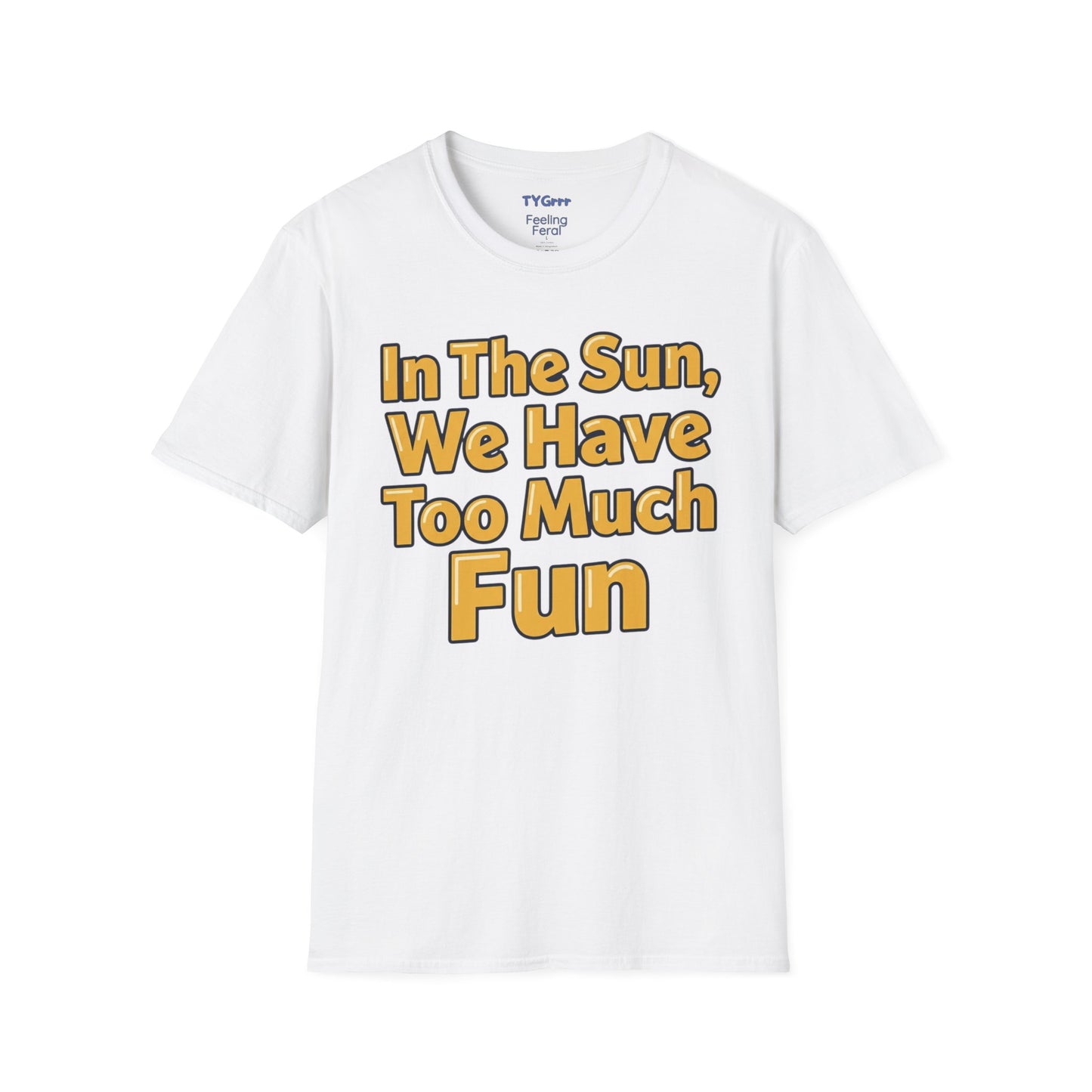 Aidan Selene "In The Sun, We Have Too Much Fun" Tee