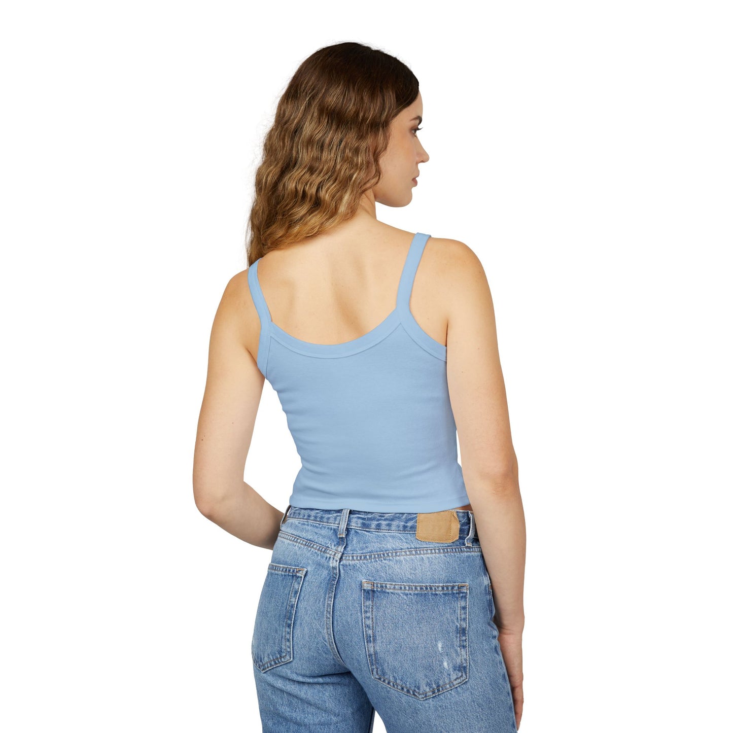 Paw Print Tattoo Tank Top — "This Is Your Sign to Get Paw Print Tattoos" Women's Spaghetti Strap Crop