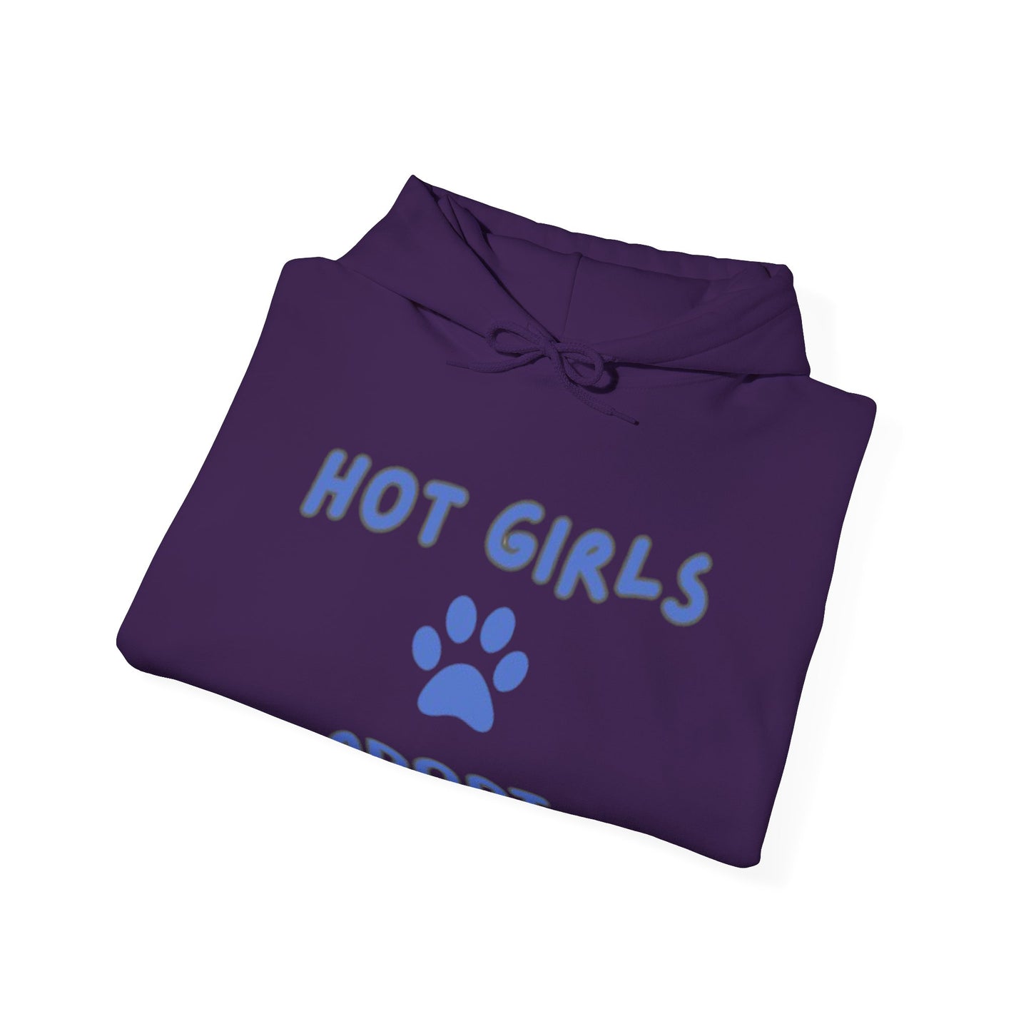 Hot girls Adopt  Women's Hooded Sweatshirt