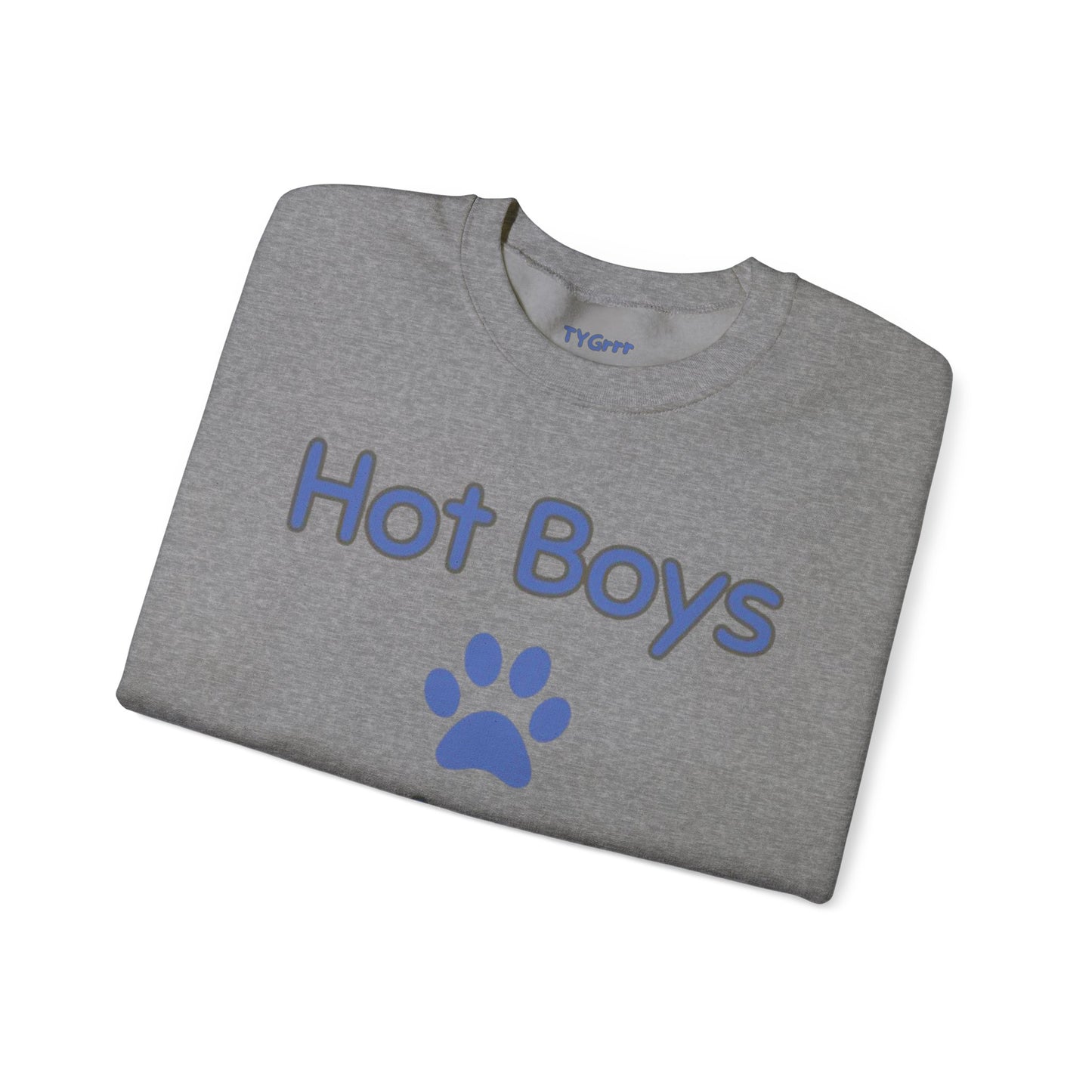 Hot Boys Adopt Crewneck Sweatshirt