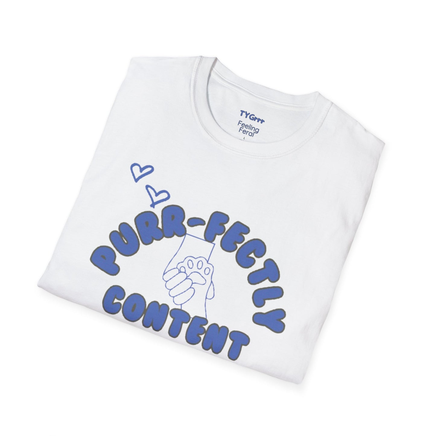 Purr-fectly Content Women's T-Shirt