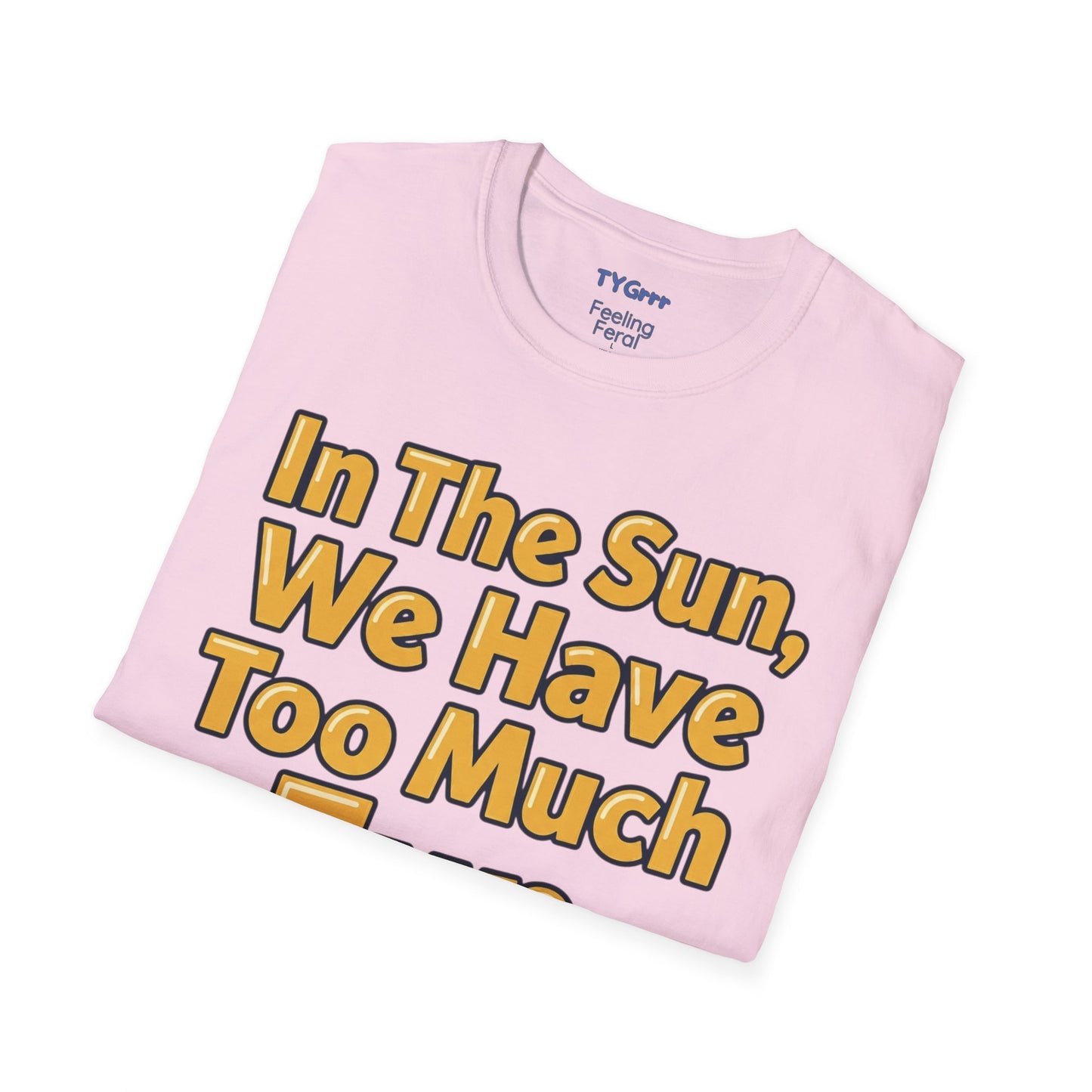 Aidan Selene "In The Sun, We Have Too Much Fun" Tee