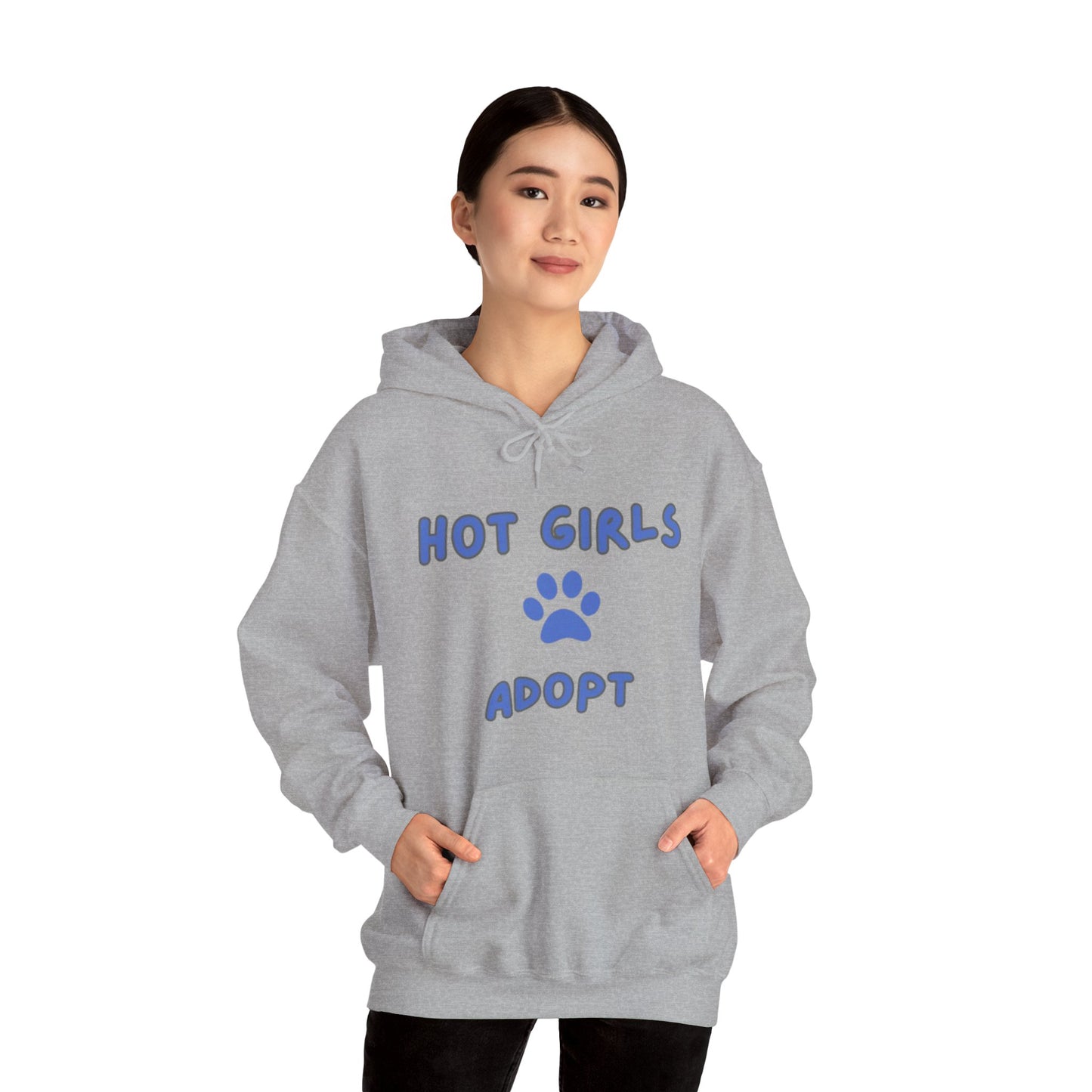 Hot girls Adopt  Women's Hooded Sweatshirt
