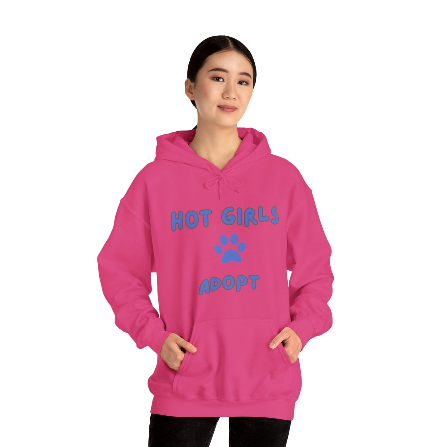 Hot girls Adopt  Women's Hooded Sweatshirt