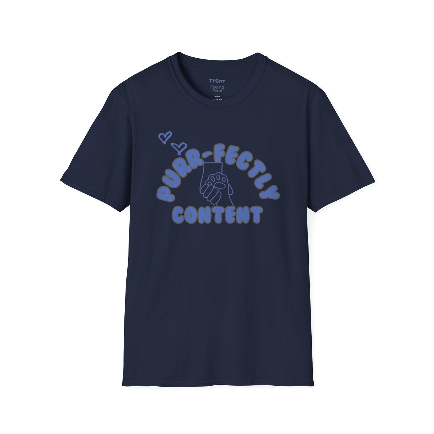 Purr-fectly Content Women's T-Shirt