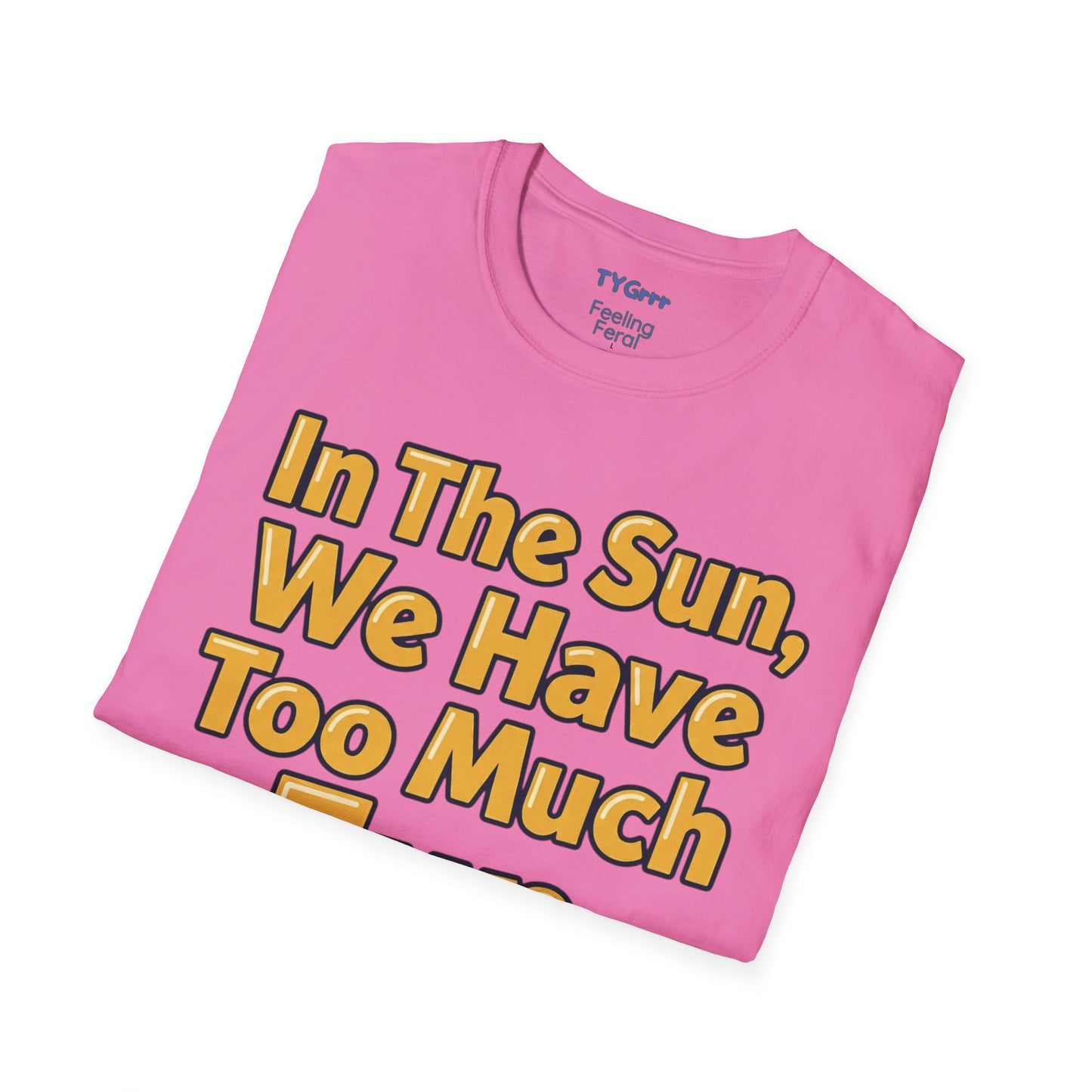 Aidan Selene "In The Sun, We Have Too Much Fun" Tee