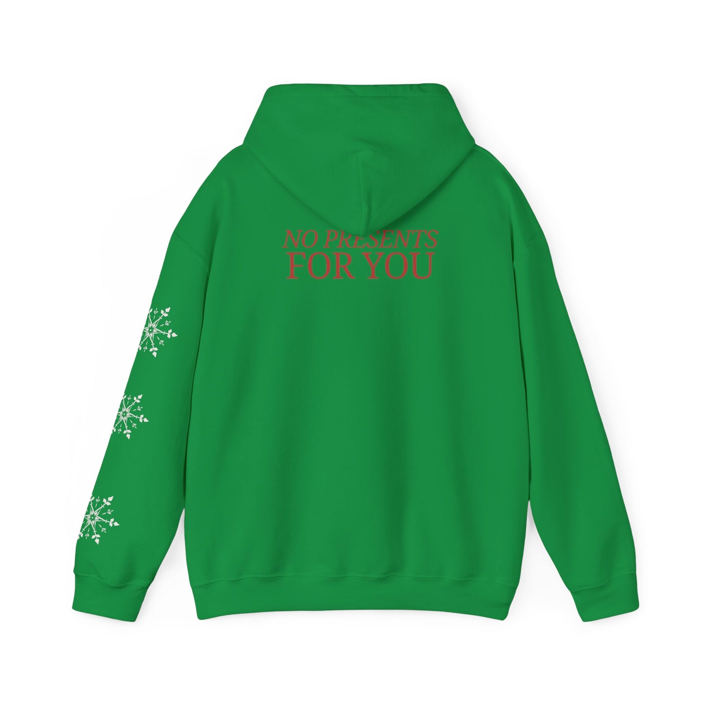 I Told Santa... Women's Christmas Hooded Sweatshirt