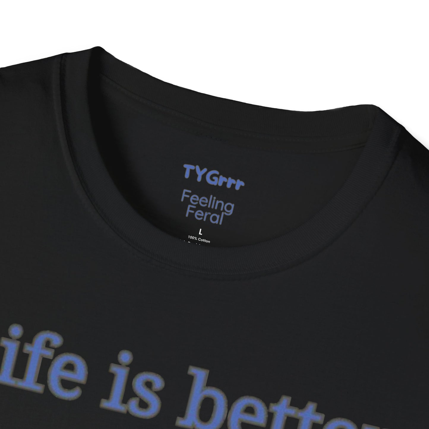 Life is better with Paws Women's T-Shirt