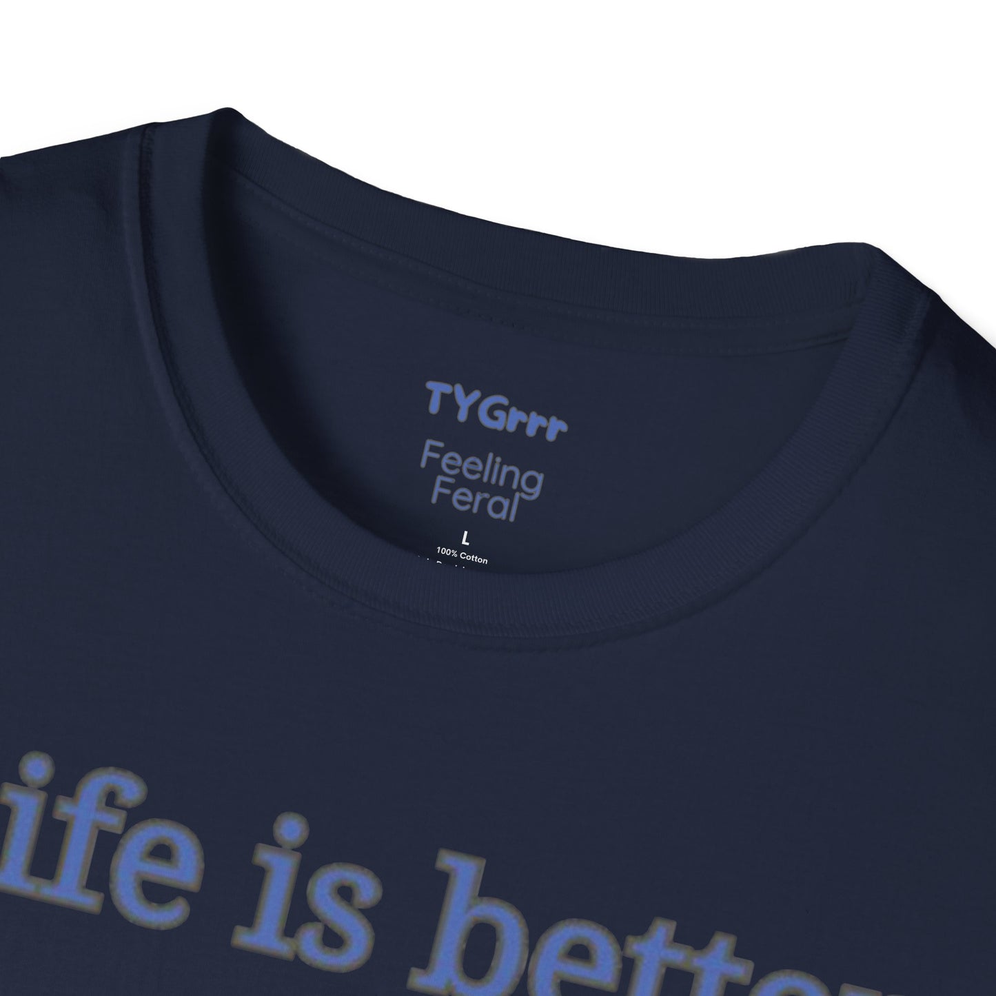 Life is better with Paws Women's T-Shirt