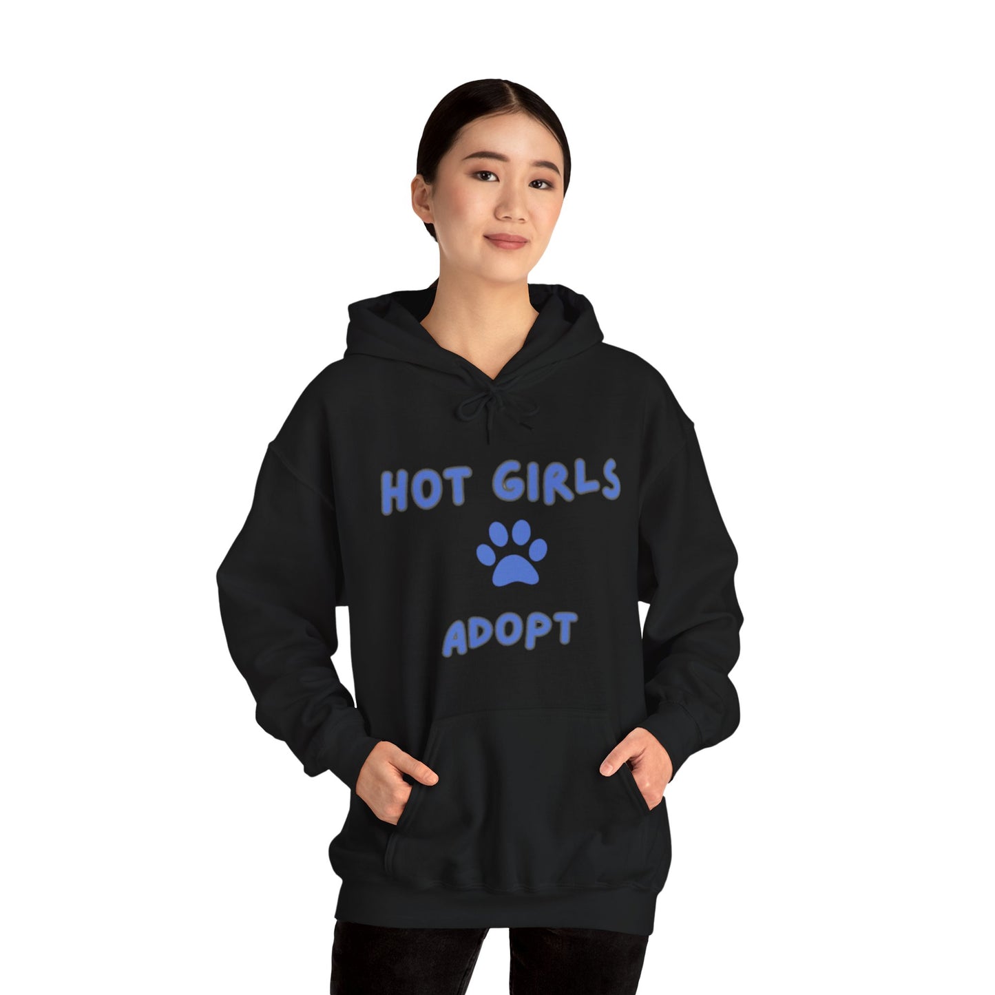 Hot girls Adopt  Women's Hooded Sweatshirt