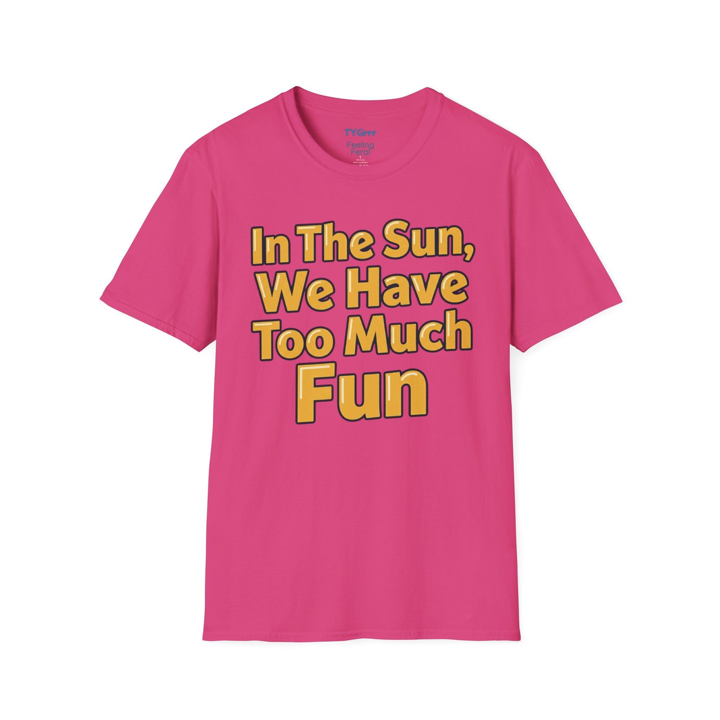 Aidan Selene "In The Sun, We Have Too Much Fun" Tee