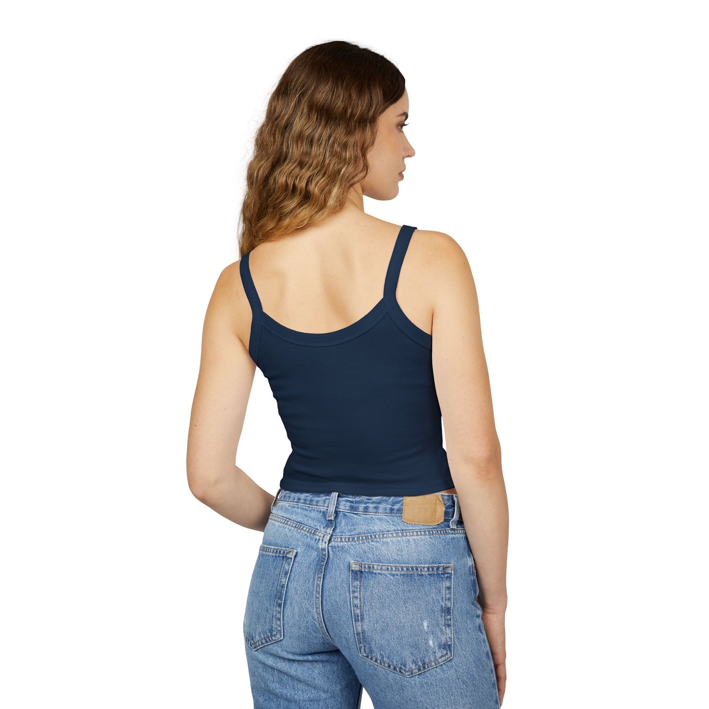Paw Print Tattoo Tank Top — "This Is Your Sign to Get Paw Print Tattoos" Women's Spaghetti Strap Crop
