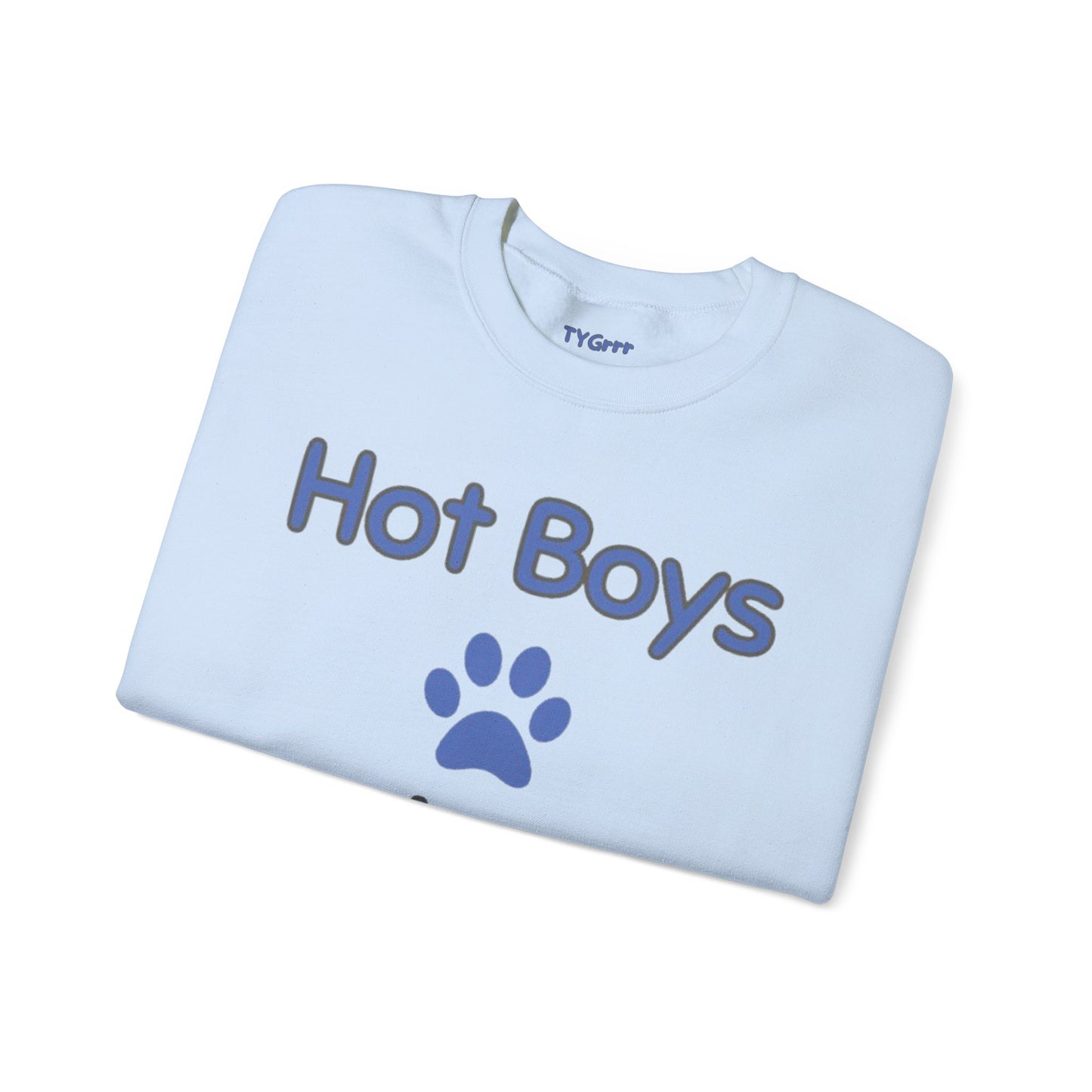 Hot Boys Adopt Crewneck Sweatshirt