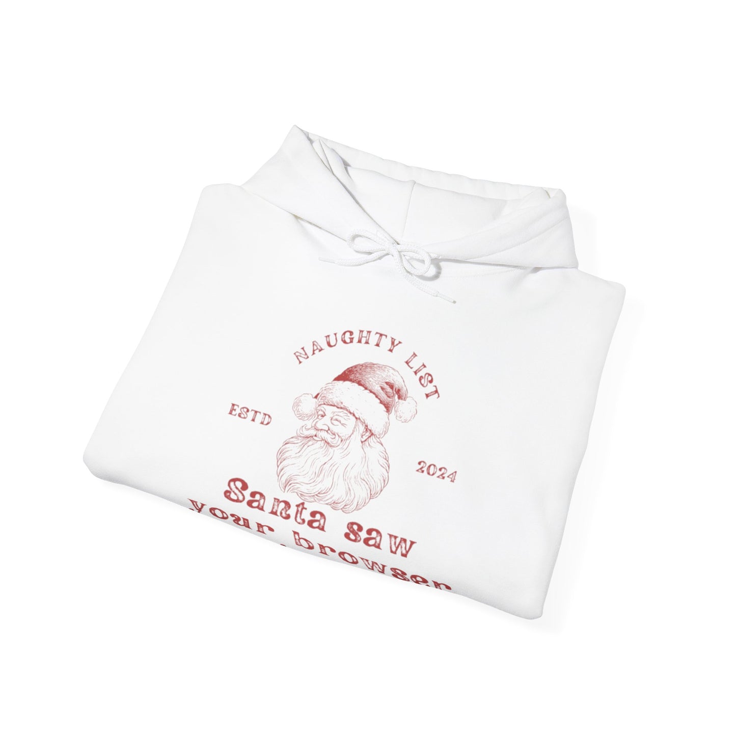 Naughty List Women's Christmas Hooded Sweatshirt