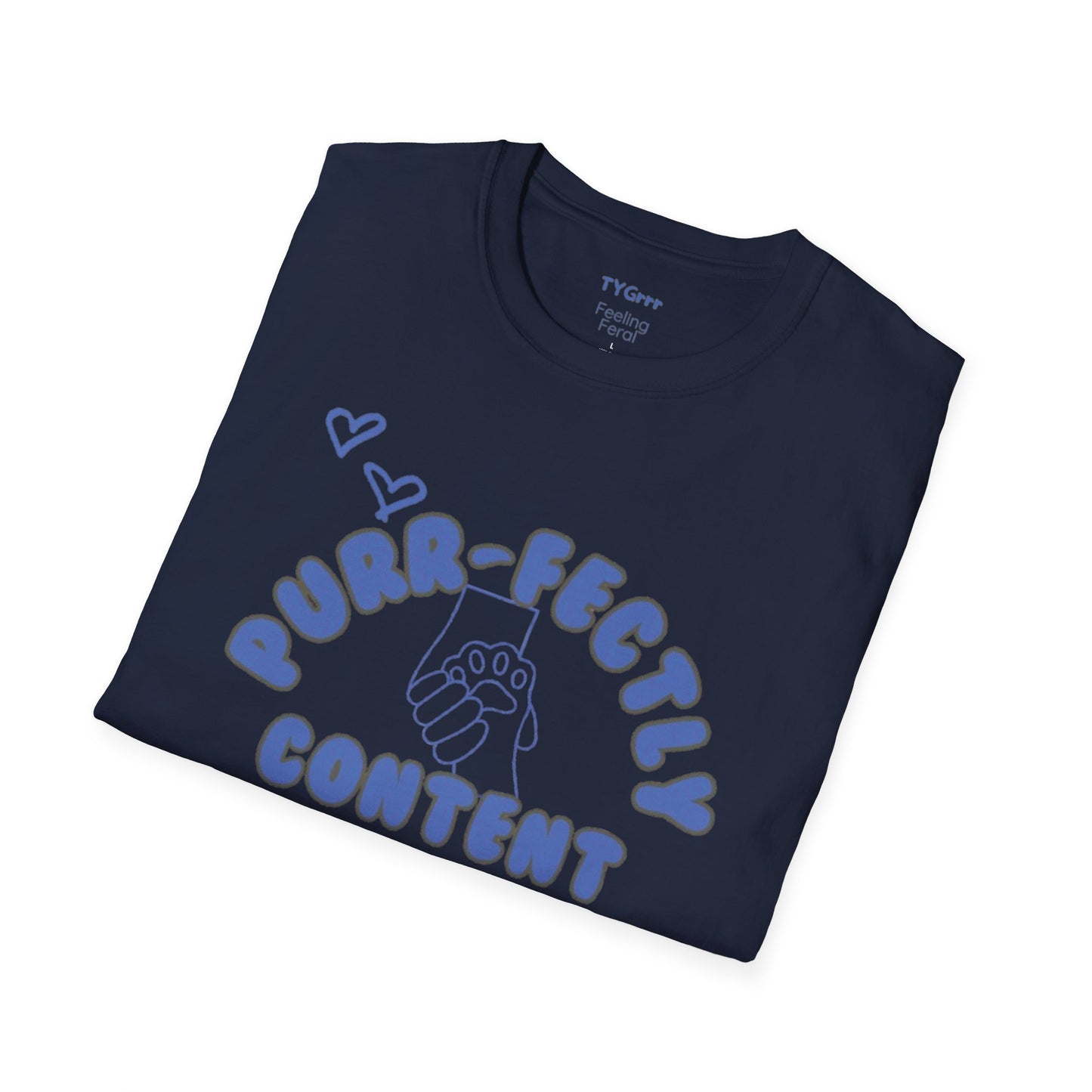 Purr-fectly Content Women's T-Shirt