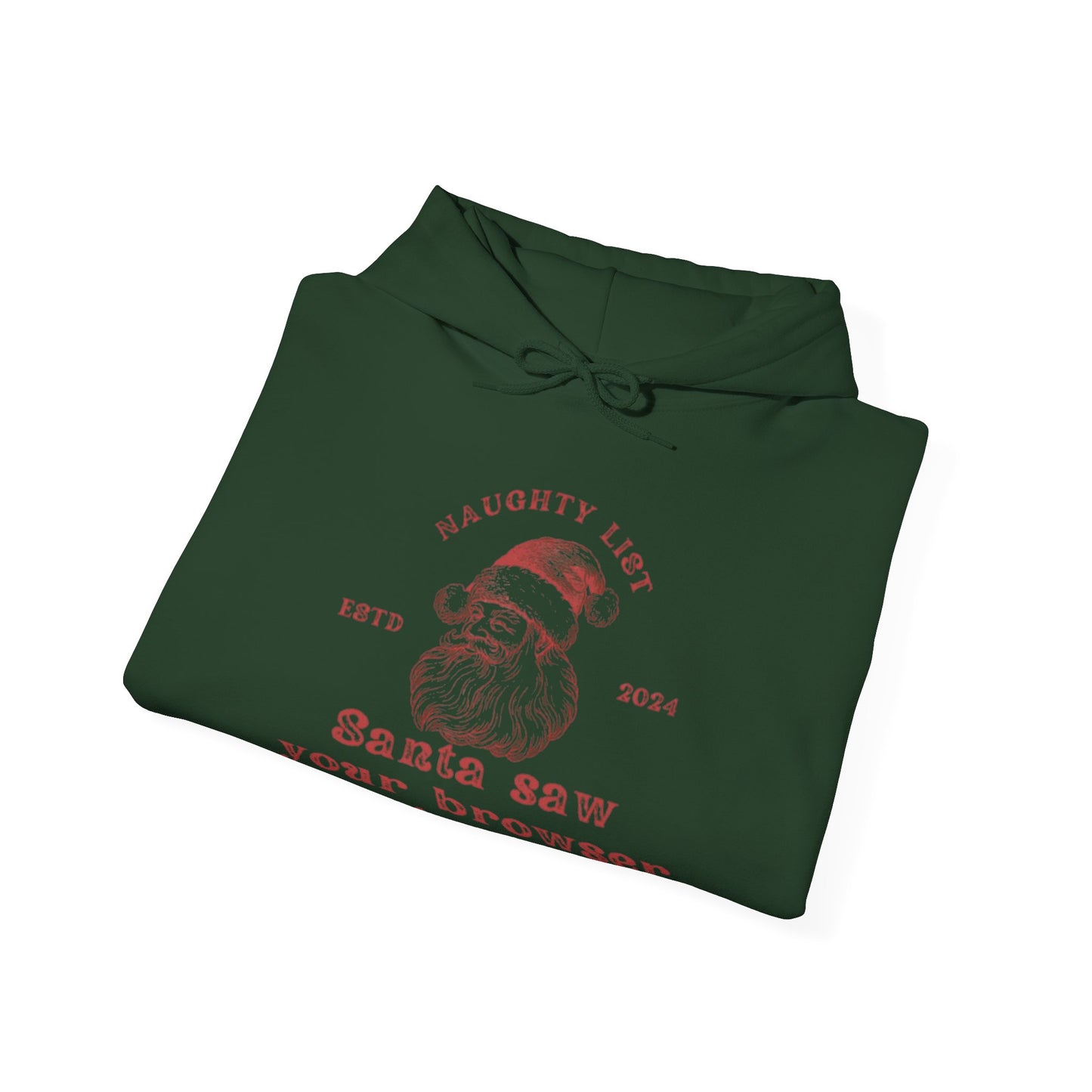 Naughty List Women's Christmas Hooded Sweatshirt