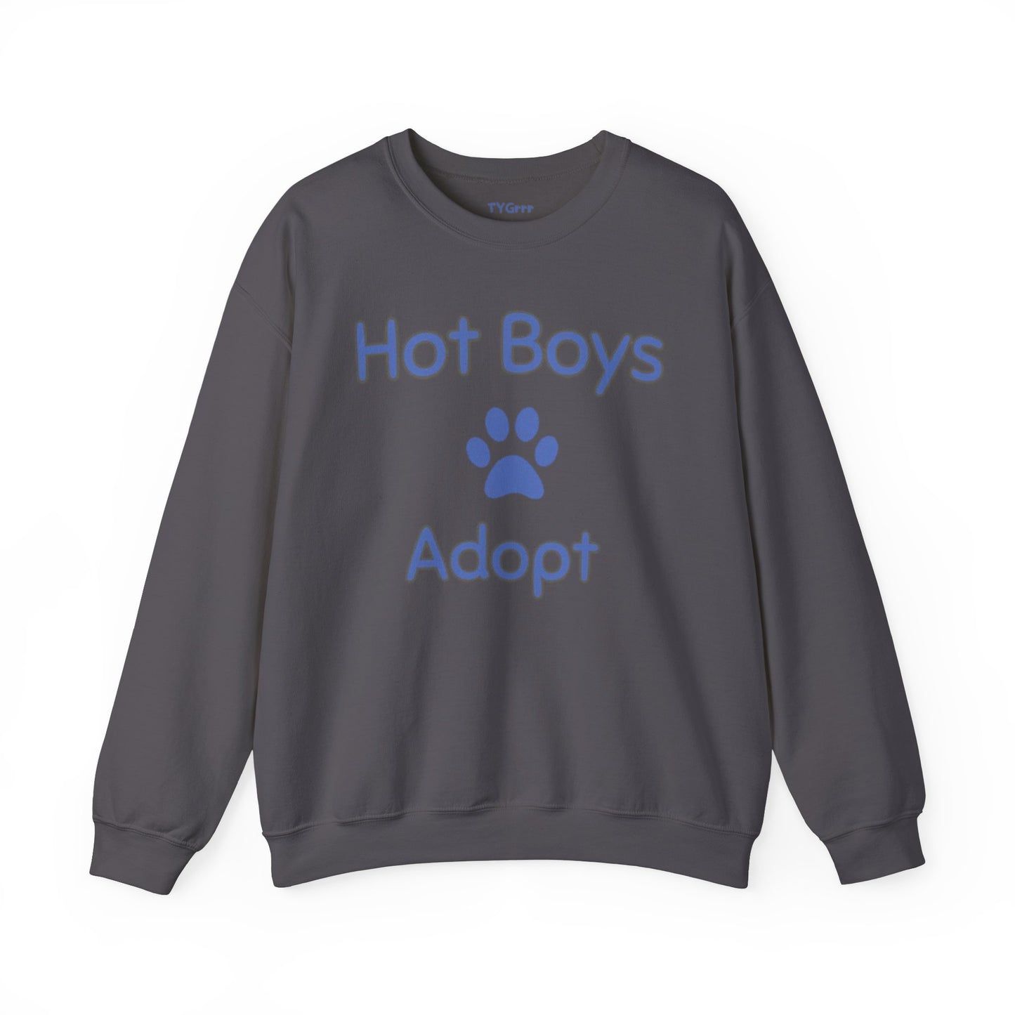 Hot Boys Adopt Crewneck Sweatshirt