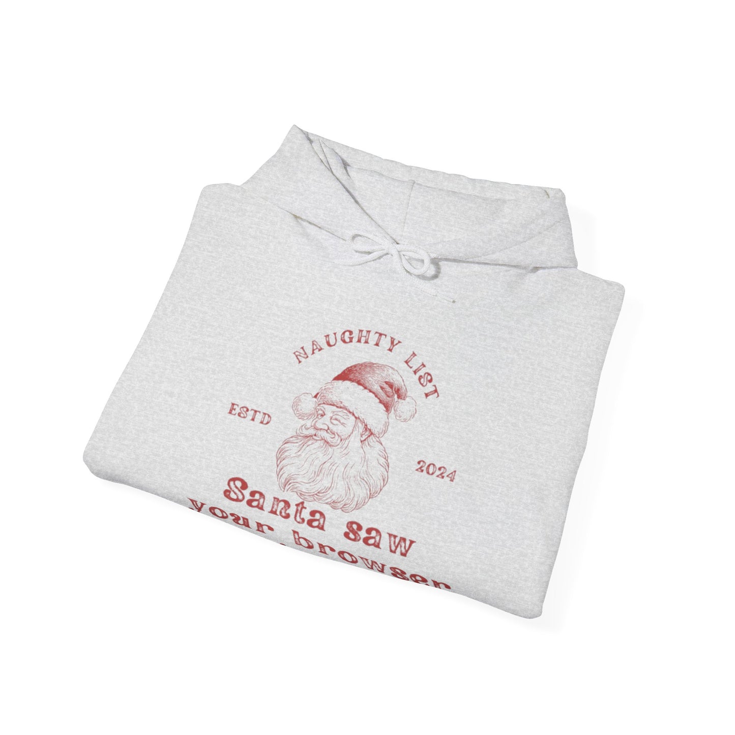 Naughty List Women's Christmas Hooded Sweatshirt