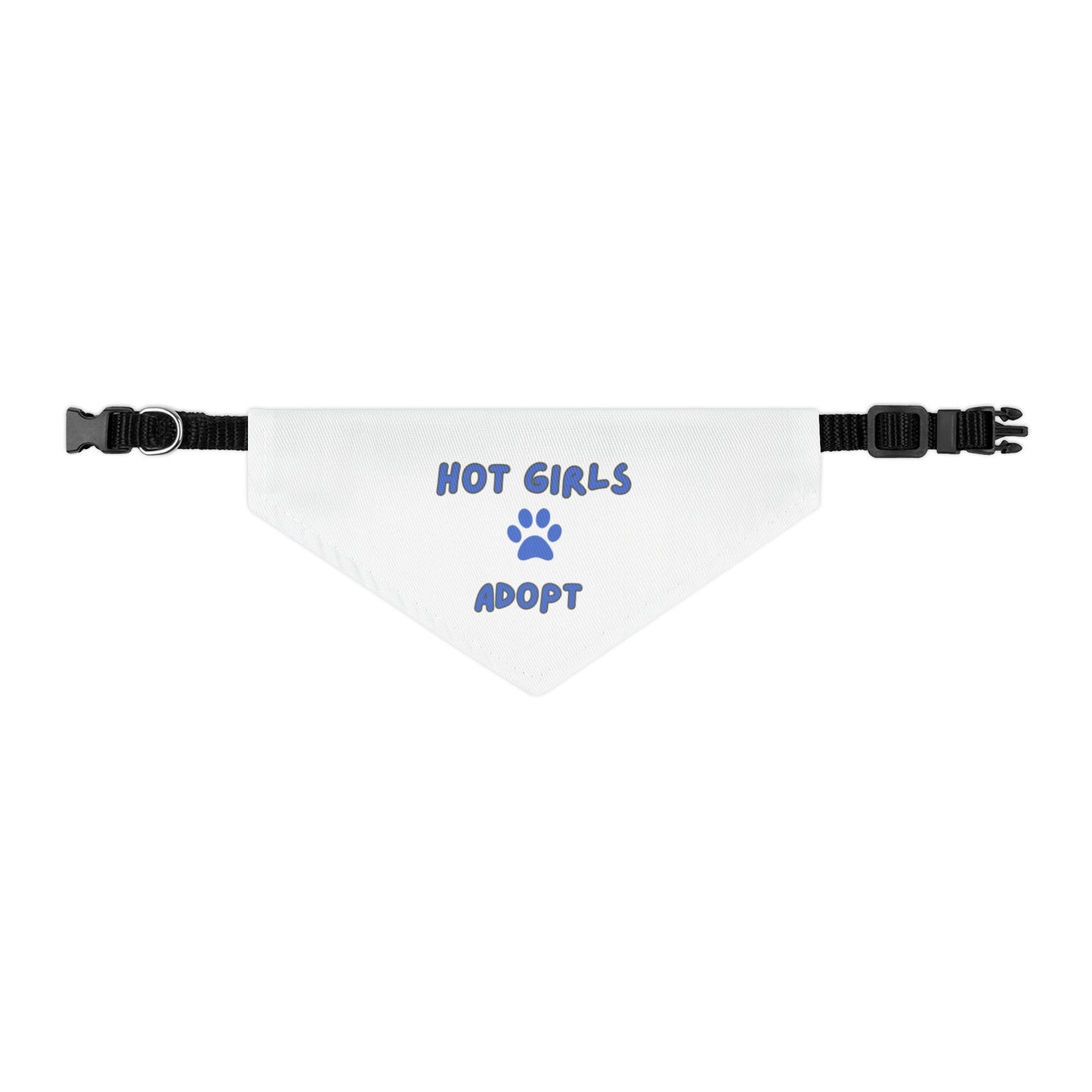 Hot Girls Adopt Pet Bandana Collar