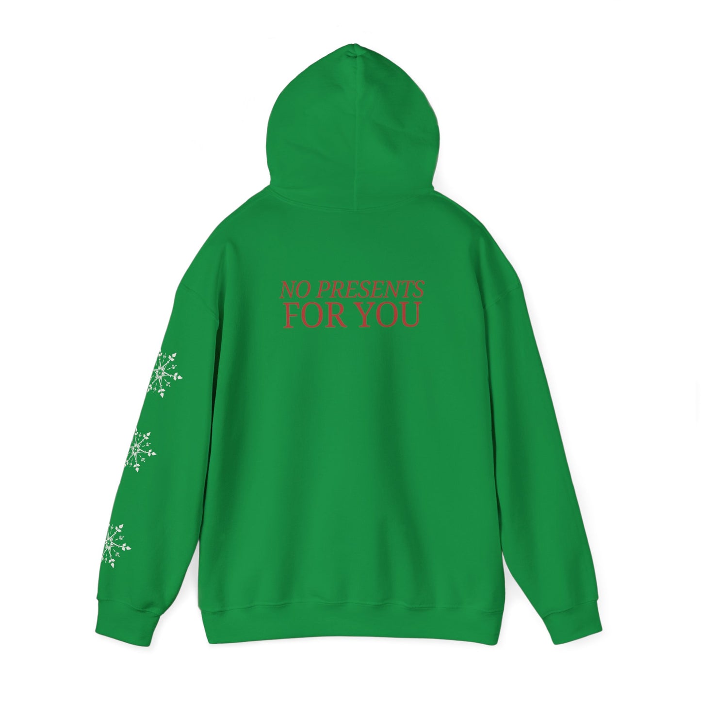 I Told Santa... Women's Christmas Hooded Sweatshirt